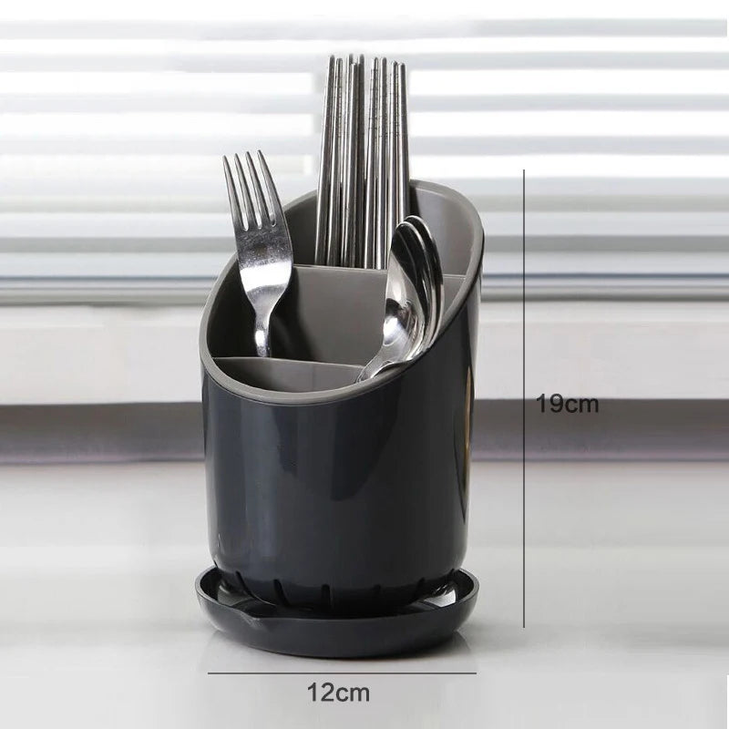 Plastic Cutlery Drainer Rack