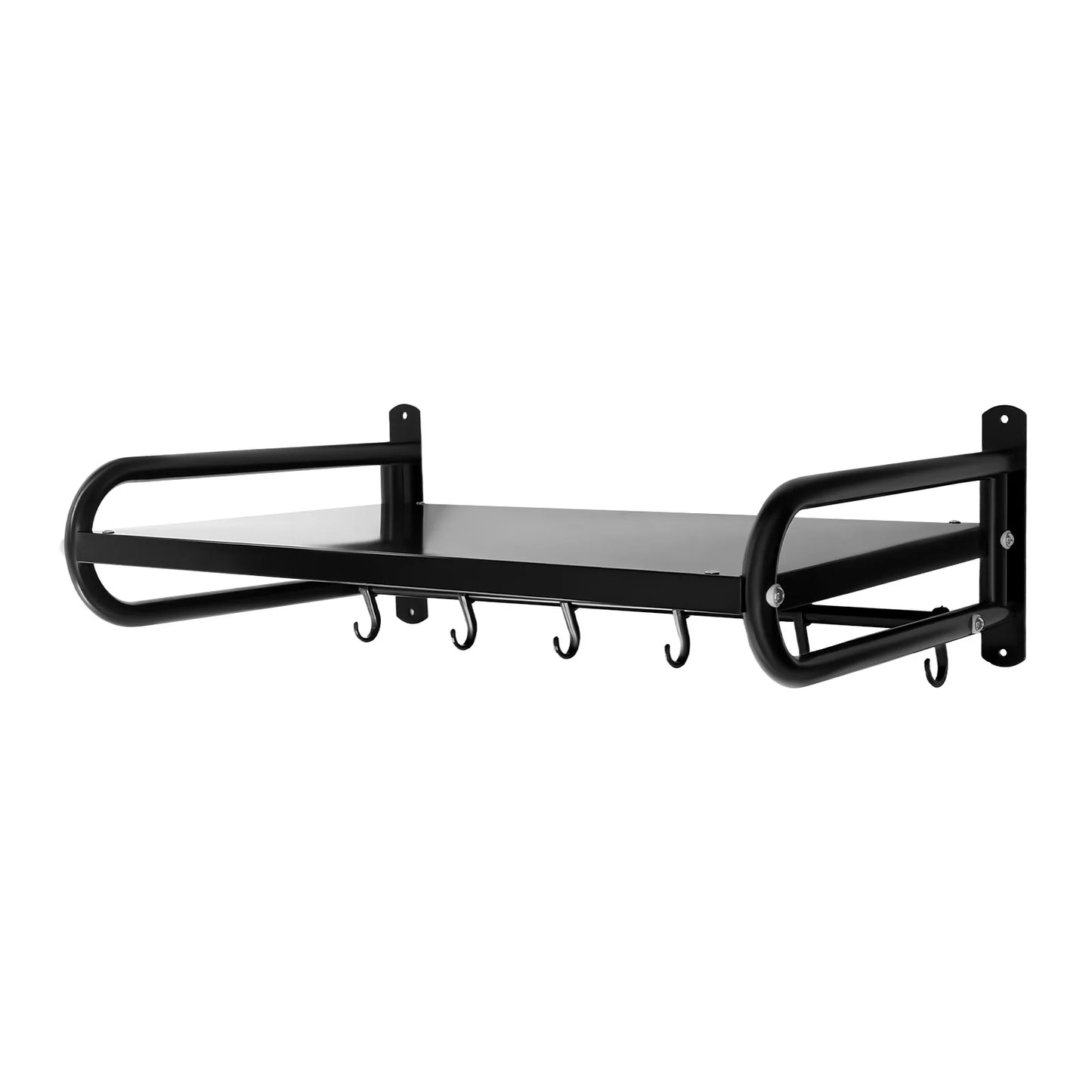 53cm Microwave Oven Rack With 6 Hooks