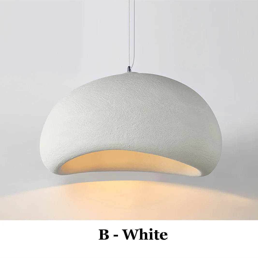 Japanese Wabi Sabi Chandelier (Grey, D30cm)