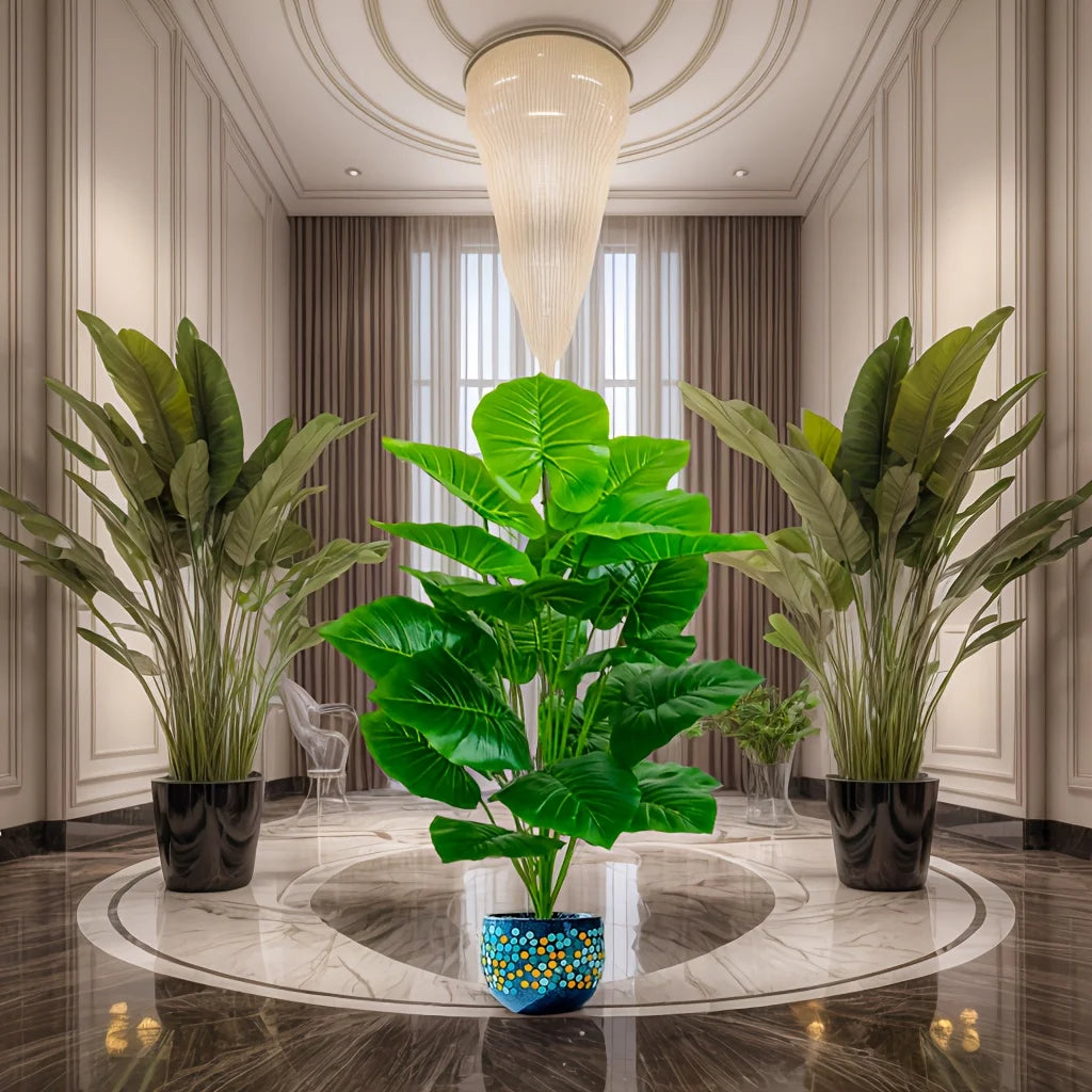 100cm Lifelike Artificial Palm Tree with 18 Leaves