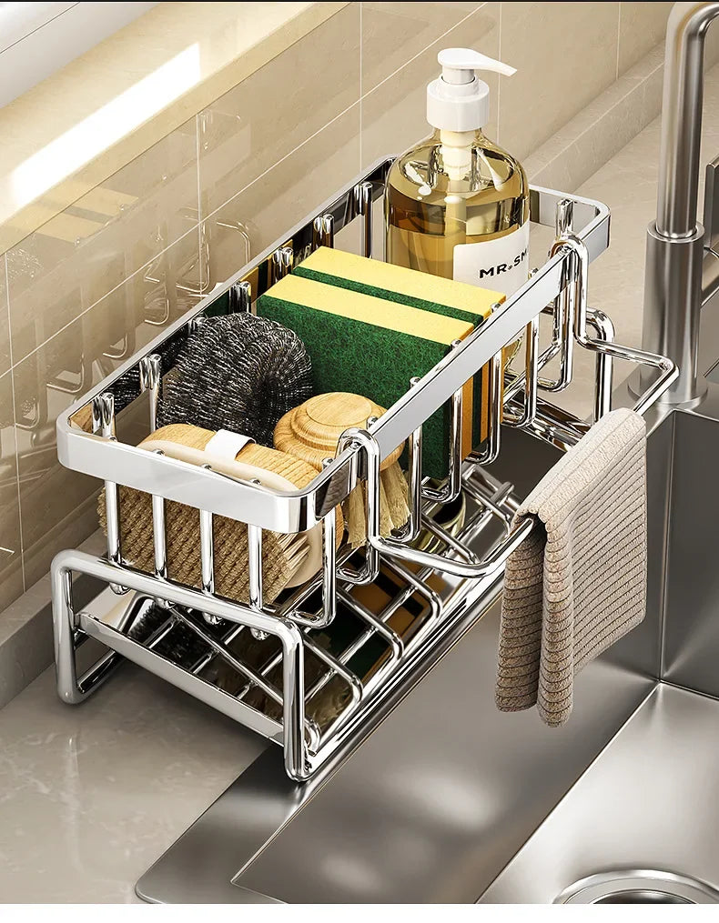 Stainless Steel Sink Organizer