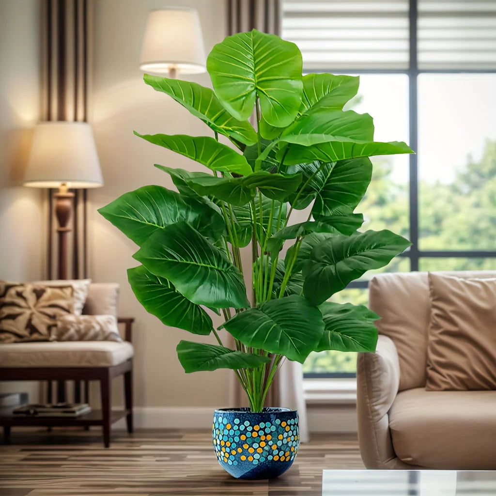 100cm Lifelike Artificial Palm Tree with 18 Leaves