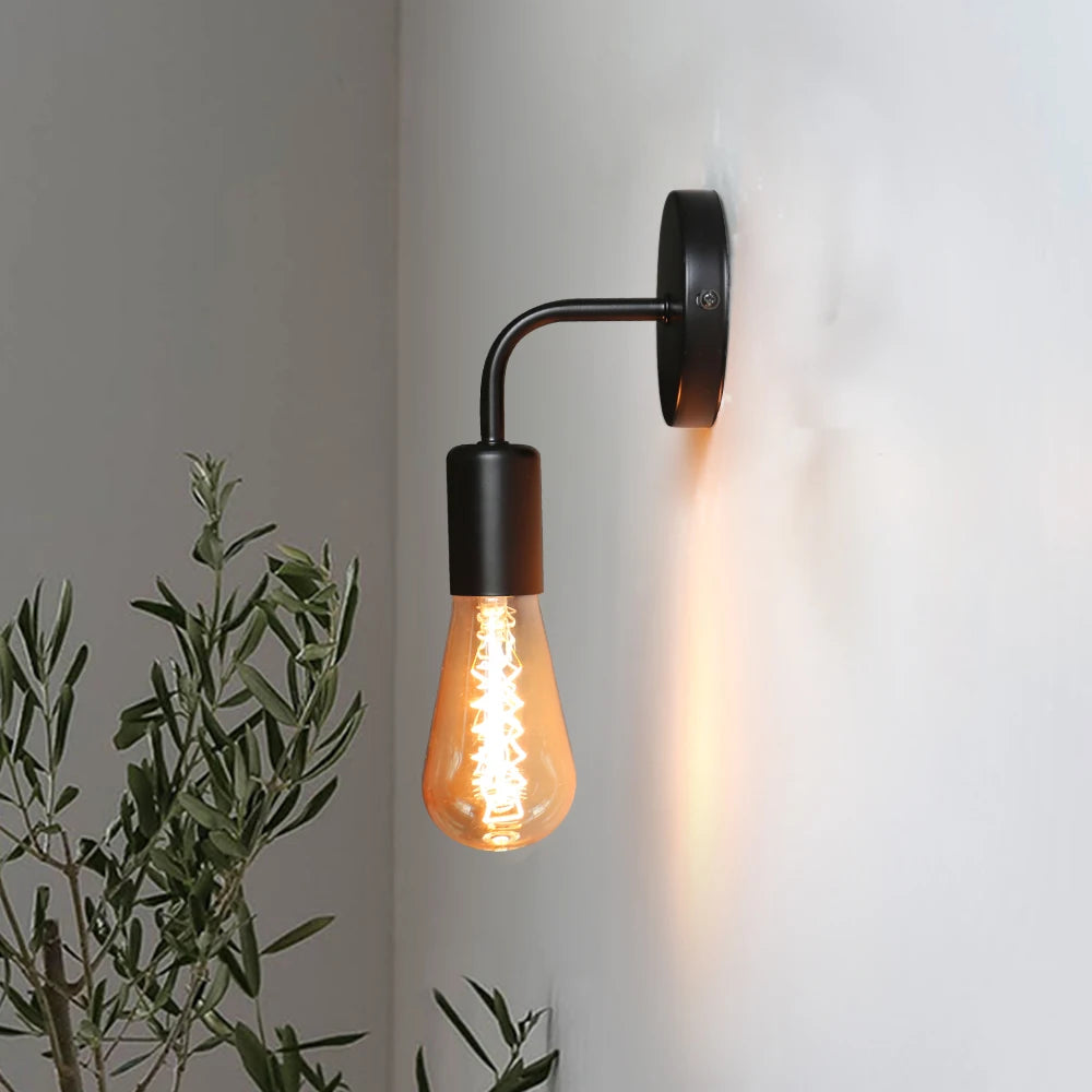 Nordic Iron Wall Sconce Lamp