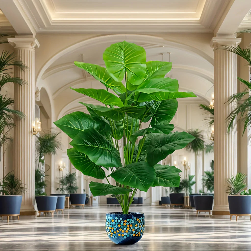100cm Lifelike Artificial Palm Tree with 18 Leaves