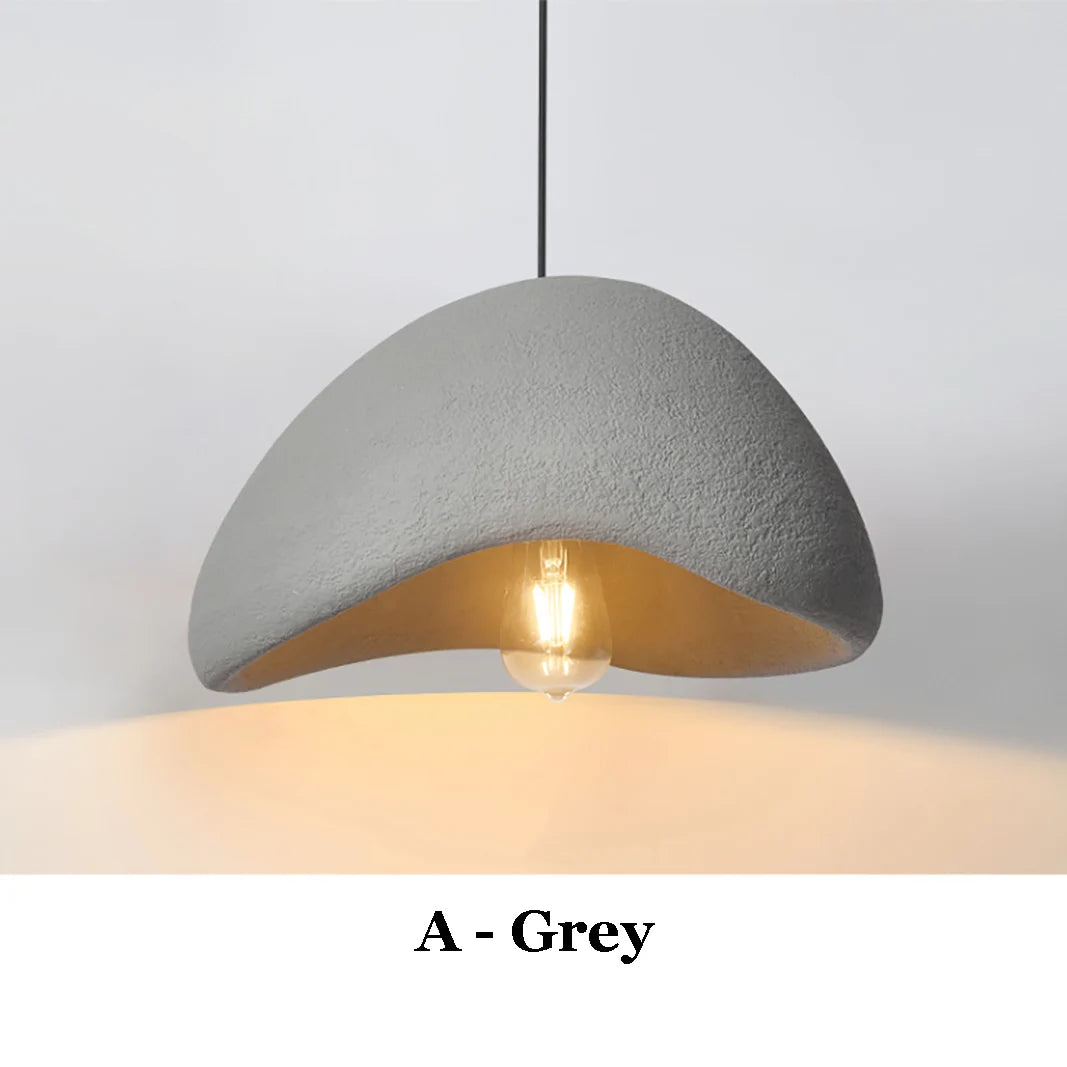 Japanese Wabi Sabi Chandelier (Grey)