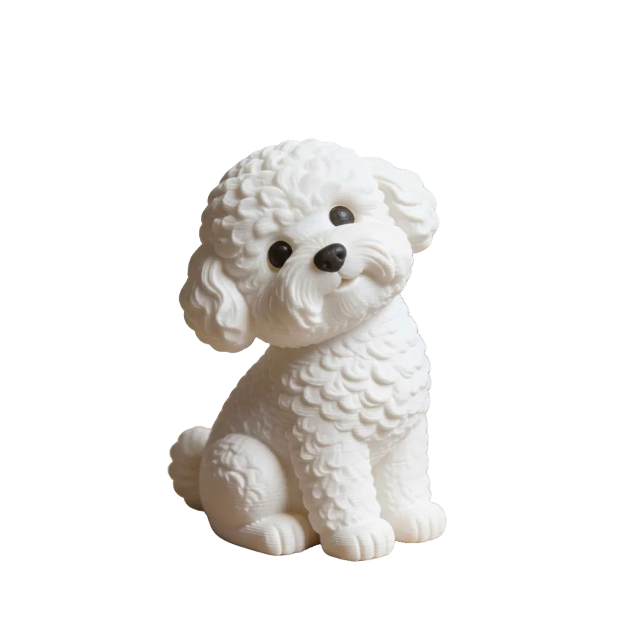 Mini Dog Figurine Ornament