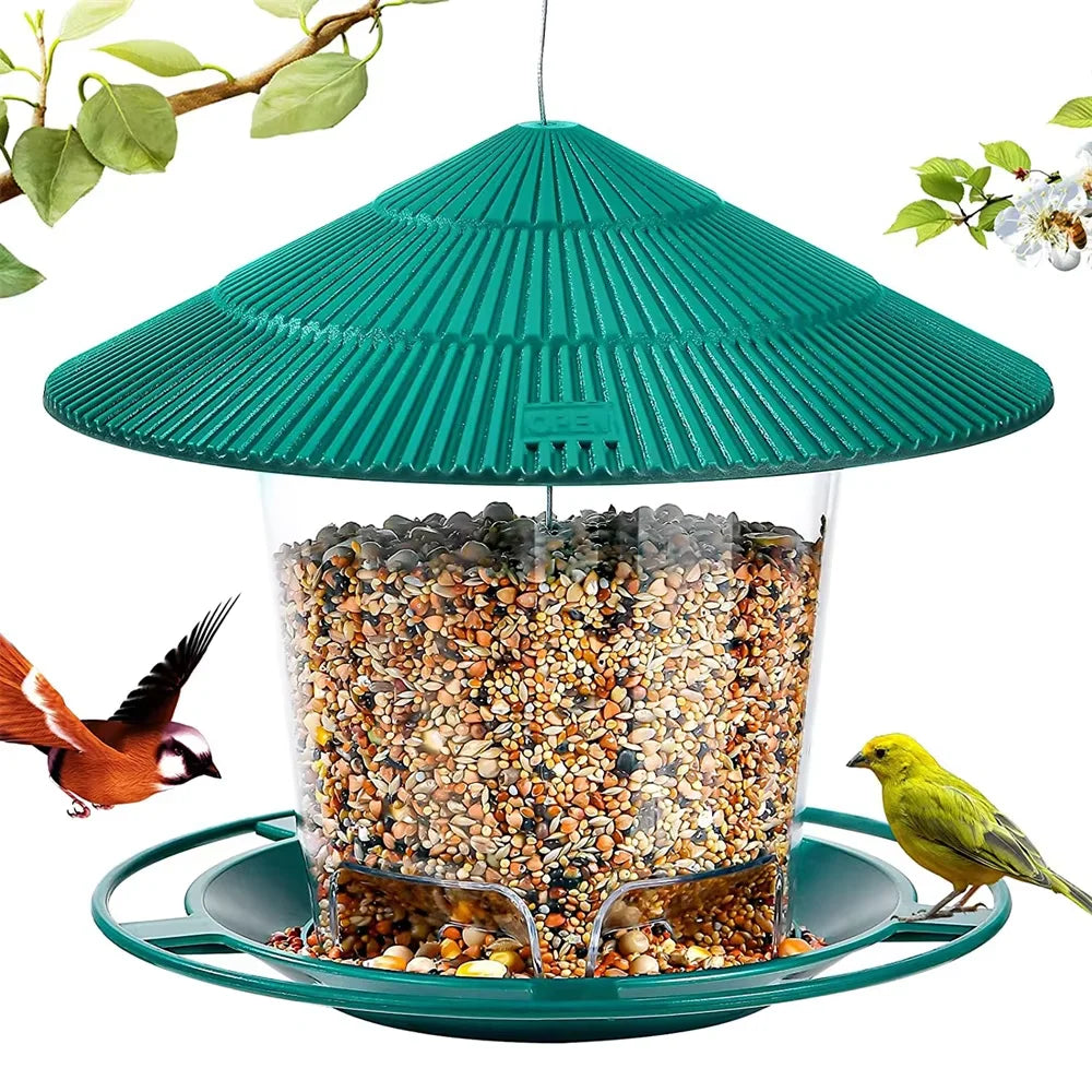 Waterproof Garden Gazebo Hanging Wild Bird Feeder