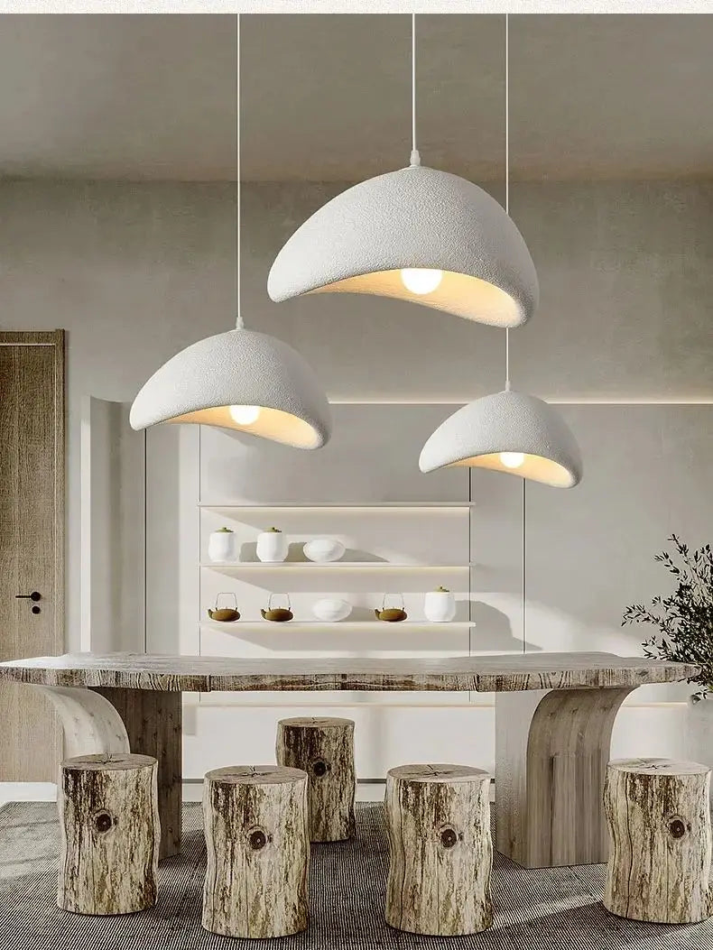 Modern Wabi-Sabi Pendant Chandelier