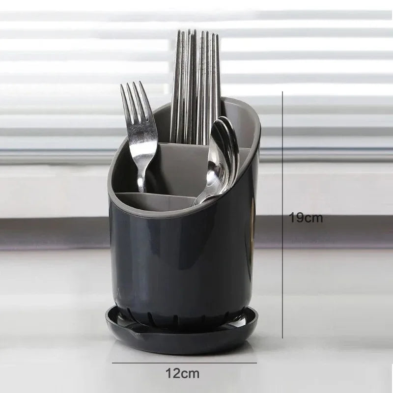 Plastic Cutlery Drainer Rack