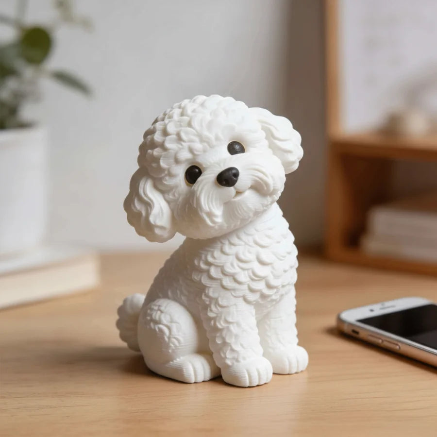 Mini Dog Figurine Ornament