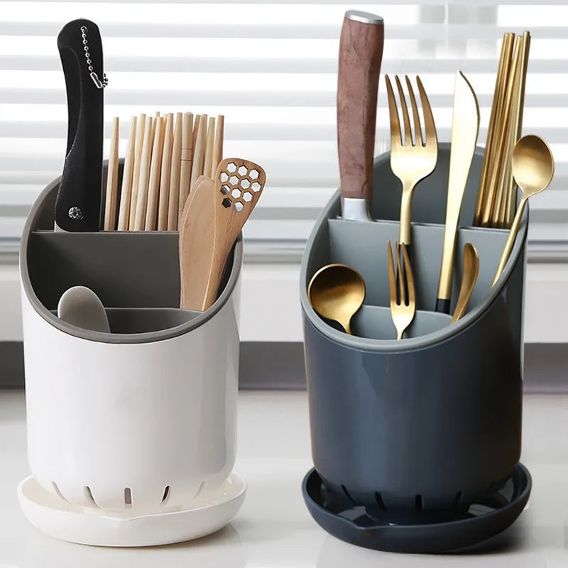 Plastic Cutlery Drainer Rack